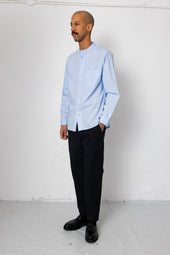 Grandad Collar Shirt Light
