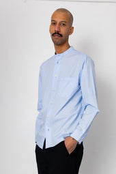 Grandad Collar Shirt Light