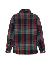 Granddad Overshirt In Plaid Di Lana E Cashmere