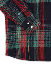 Granddad Overshirt In Plaid Di Lana E Cashmere