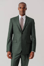 Suit Greenwood Vert En Laine Vierge