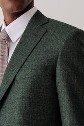 Suit Greenwood Vert En Laine Vierge