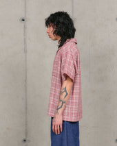 Greetings Shirt Ss Red Check Picnic