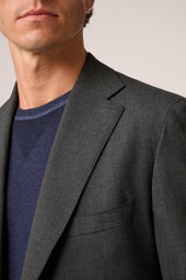 Alcott Raglan Crew Sweater Wool Vintage Wash Blue