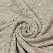 Exclusive Short Sleeve Crewneck Tee In Natural Linen