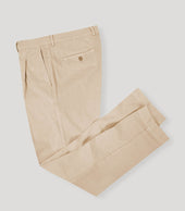 Beige Cotton George Sport Trousers SS26
