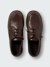 Guston Leather Shoe In Cocoa