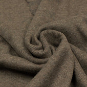 Long Sleeve Polo Shirt In Double Face Cotton Cashmere
