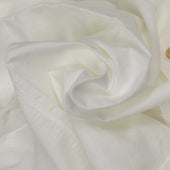 Buttoned Collar Shirt In Cotton Linen