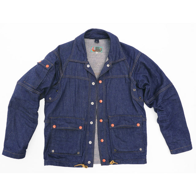 Gabier Jacket - Nep Denim - Warehouse