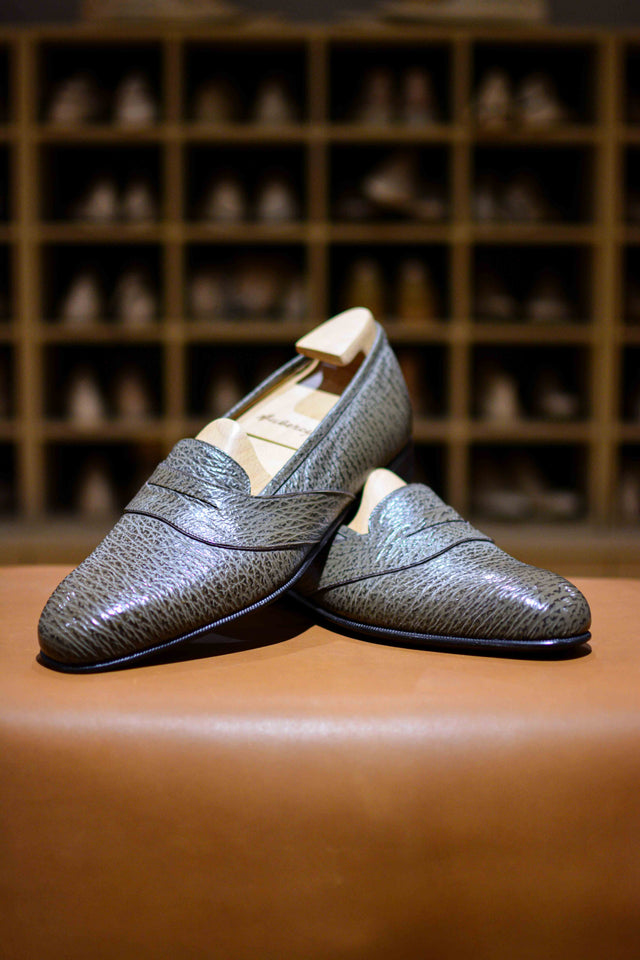 Le Darcy - Le penny loafer en requin