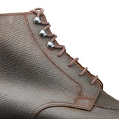 Galway 3 Dark Brown Hatch Grain Rough Out Suede