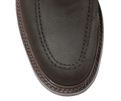 Galway 3 Dark Brown Hatch Grain Rough Out Suede
