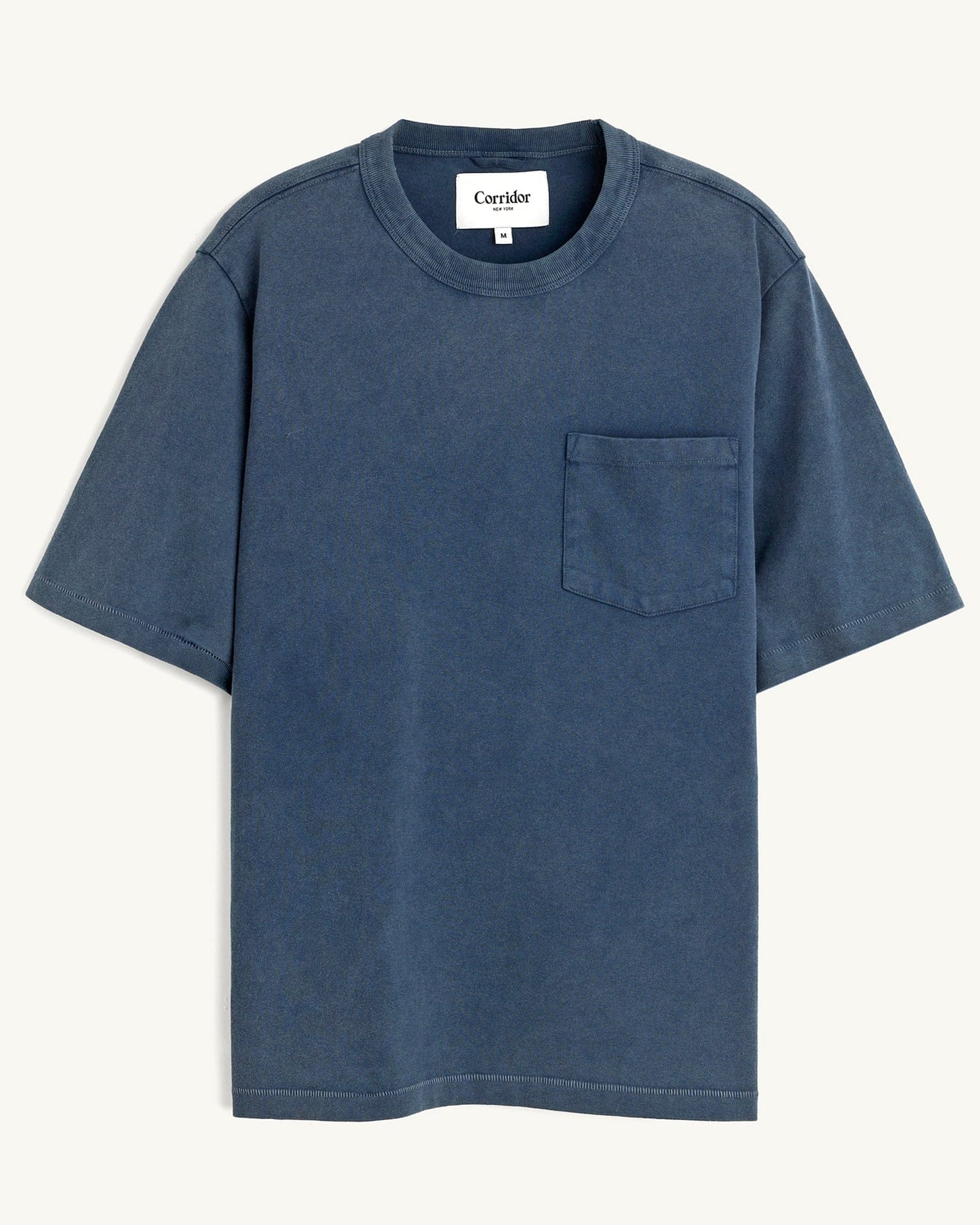 Garment Dye Tee - Navy