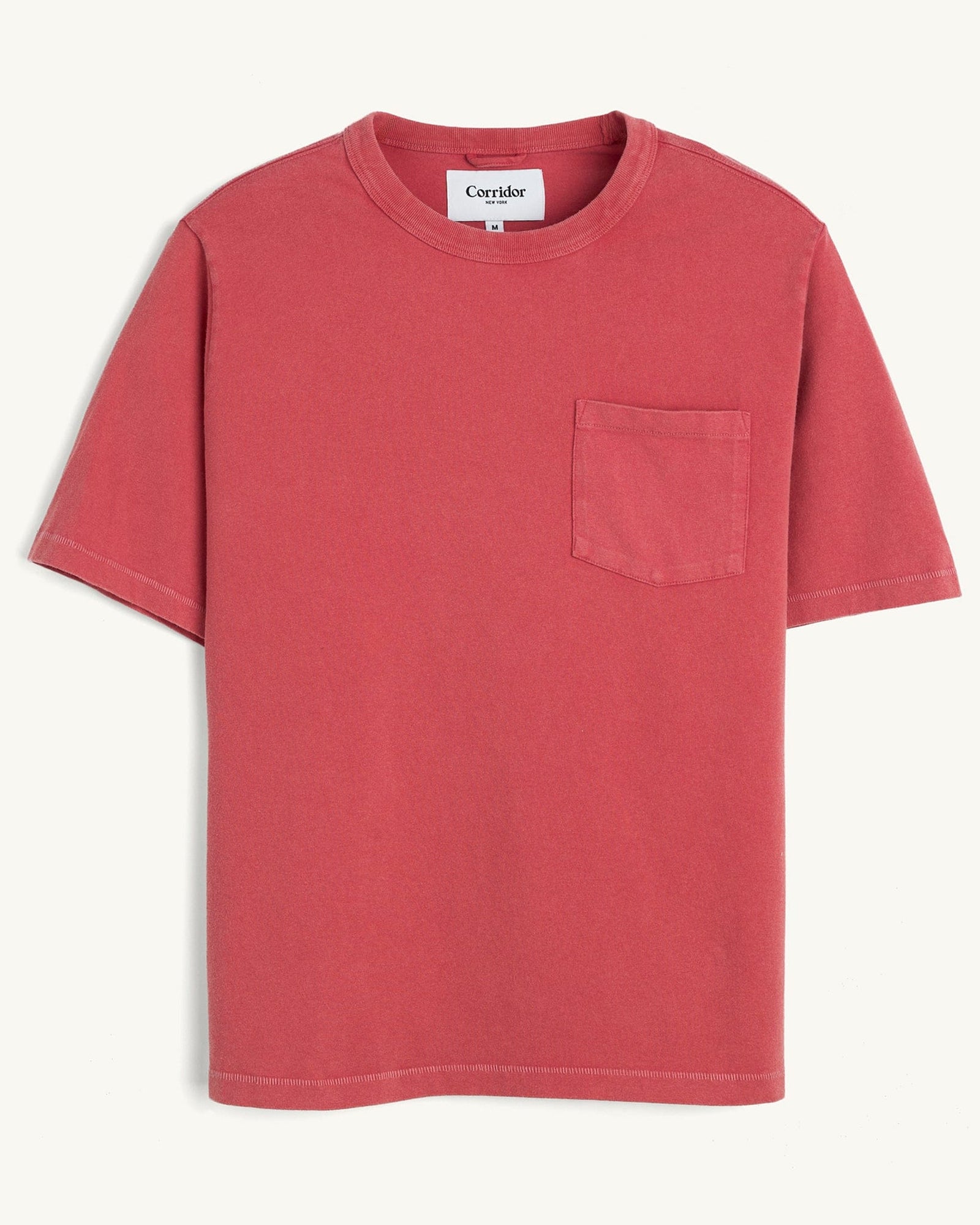 Garment Dye Tee - Red