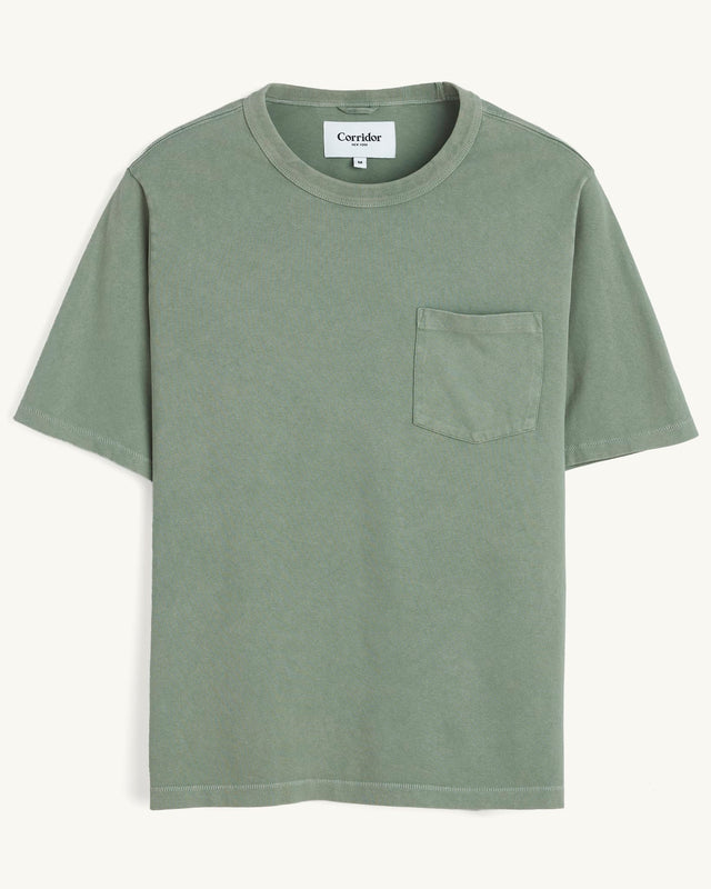 Garment Dye Tee - Seafoam