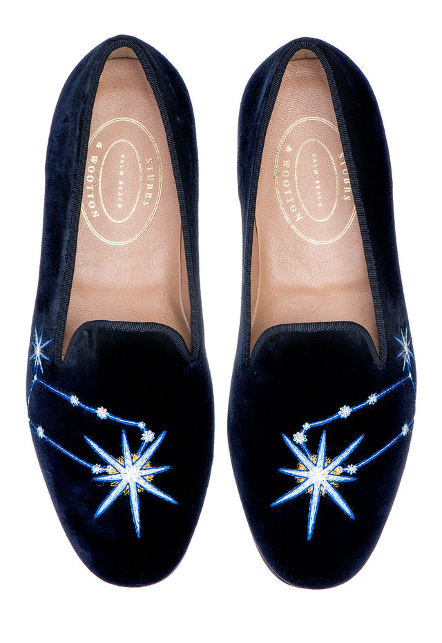Gemini Midnight Velvet Slipper (Men)