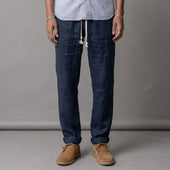 Laidback Pant Deep Sashiko Project May Shipment