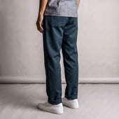 Laidback Pant Dark Wool Hopsack