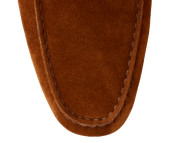 Genoa Polo Brown Suede