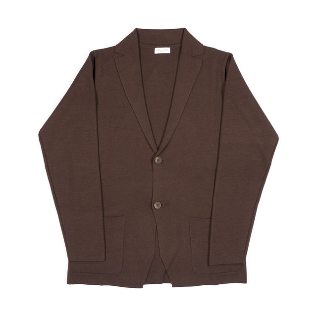 Giacca monopetto in maglia