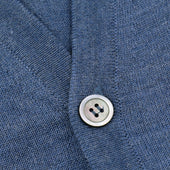 Merino Wool Sleeveless Cardigan