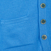 Gilet En Cachemire Bleu