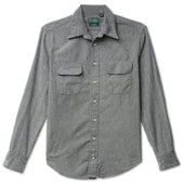Grey Nepped Silk