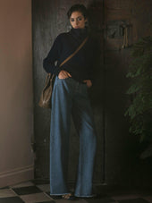 Leandra Unisex Sweater In Cotton