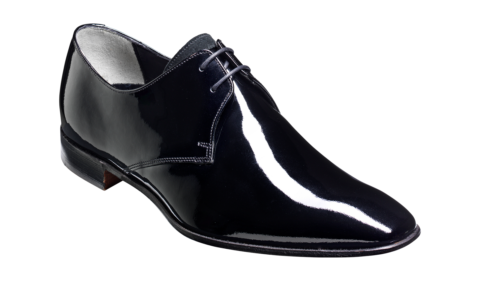 Goldington Patent Suede