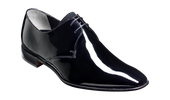 Goldington - Black Patent / Suede