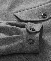 Golfer Merino Wool Grey