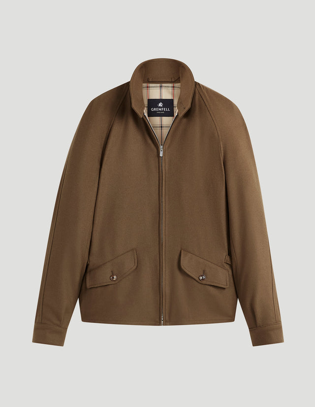 Golfer Merino Wool Brown