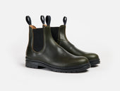 The Baslow Chelsea Boot - Horween Chromexcel Forest Green Leather