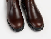 The Baslow Chelsea Boot - Horween Chromexcel Dark Brown Leather
