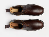The Baslow Chelsea Boot - Horween Chromexcel Dark Brown Leather