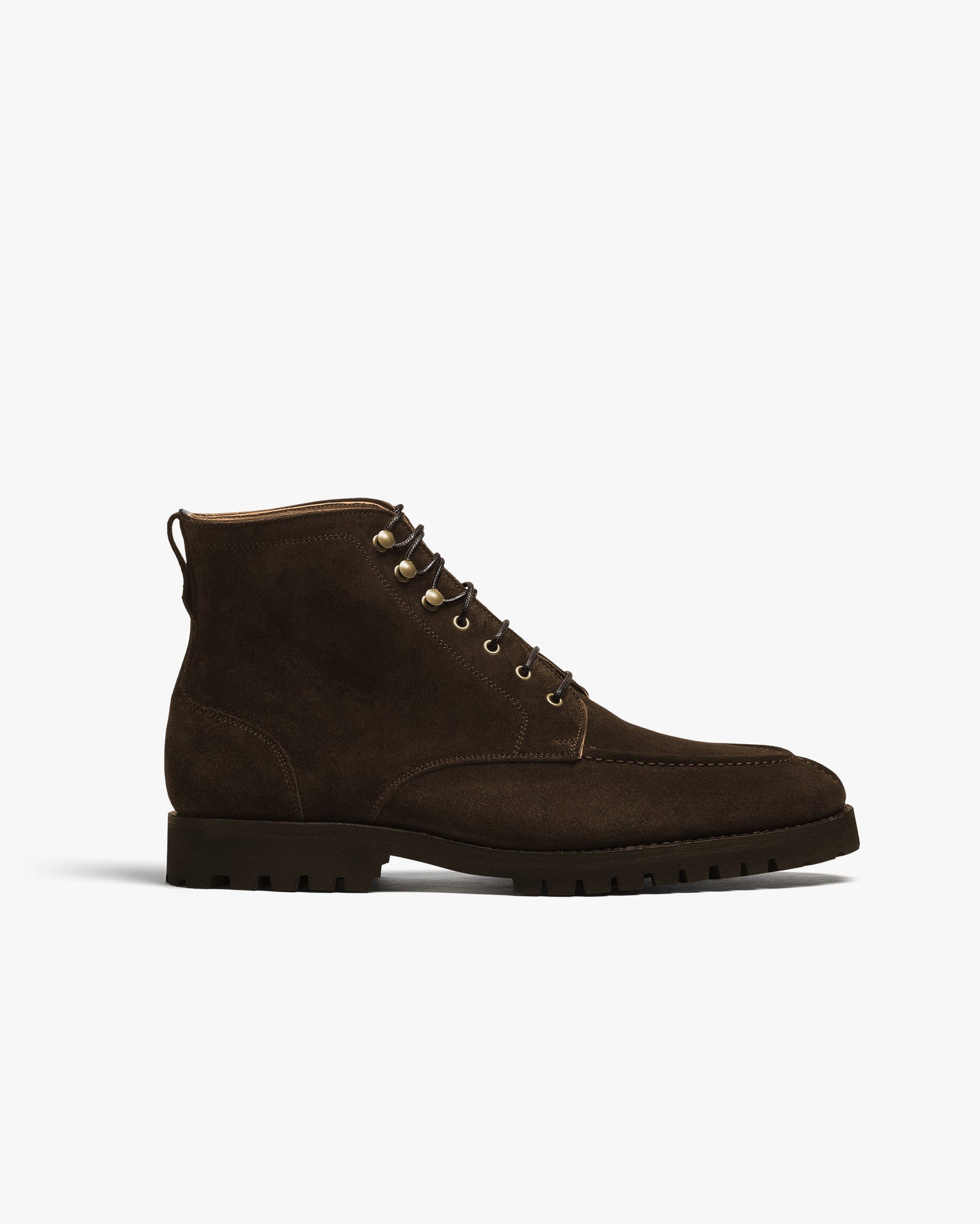 Gothem Ii Dark Brown Suede