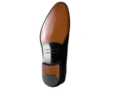 Grand Fleurus Penny Loafers In Tawny Noble Calf