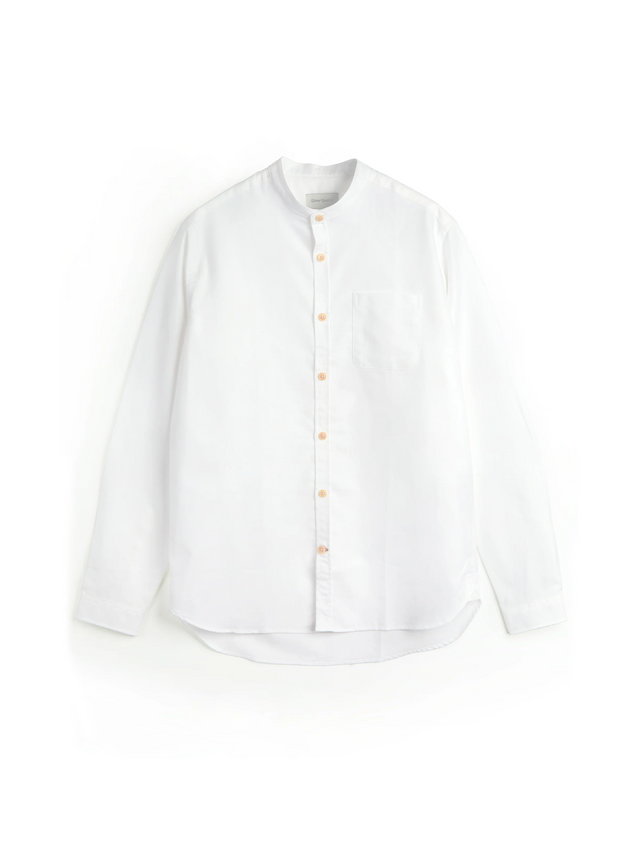 Grandad Shirt Brecon White