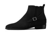 Hopper Buckle Boot In Shield Suede