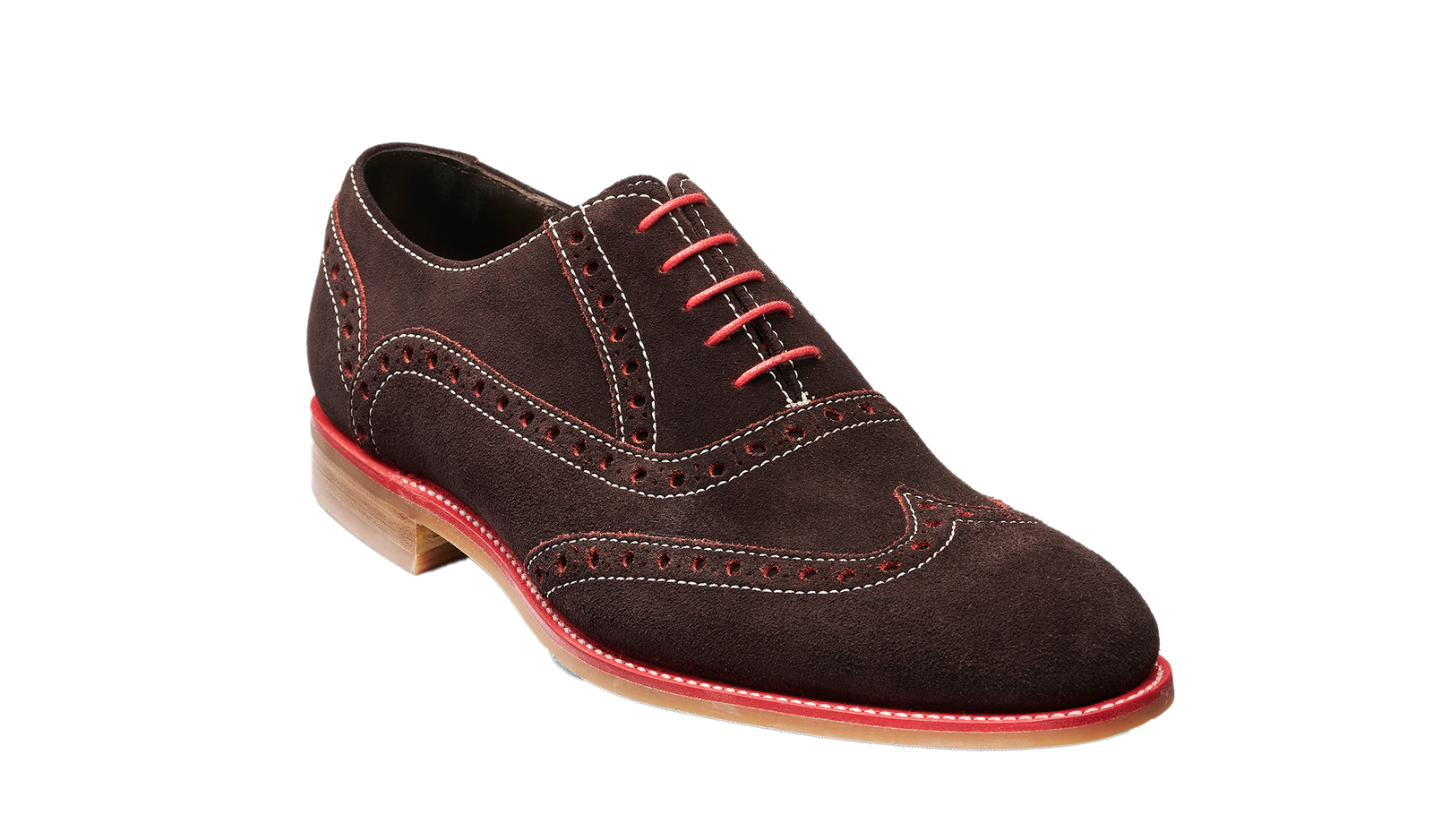 Grant Beluga Red Suede
