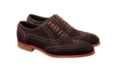 Grant Beluga Red Suede