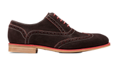 Grant Beluga Red Suede