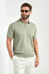 Green polo - Made in Italy