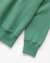 Heart Sweatshirt Green Unisex