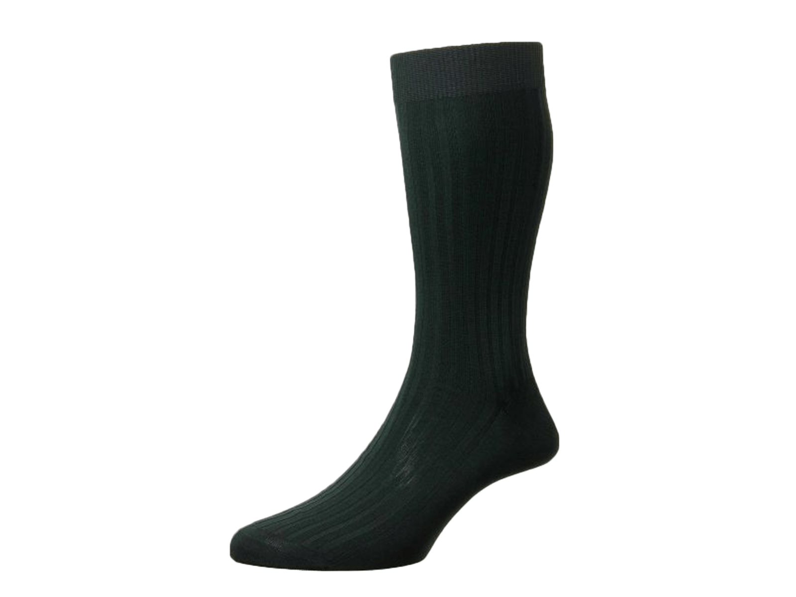 Cotton Socks In Dark Green