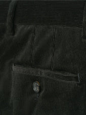 Dark Green Cord Trousers
