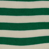 Striped Cotton Socks In Green