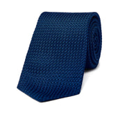 Plain Silk Grenadine Tie In