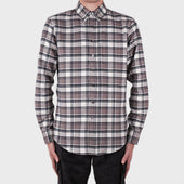 Blue Plaid Flannel Shirt